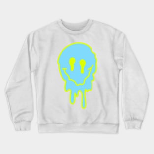 Preppy Cool Happy Face Crewneck Sweatshirt